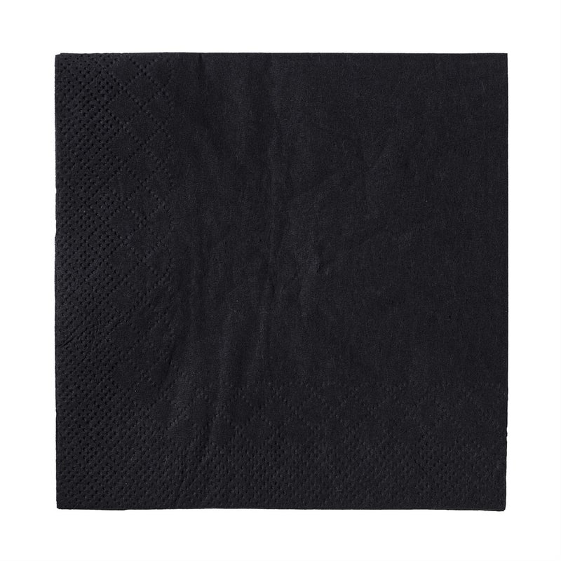 AmerCareRoyal 2-Ply Beverage Napkins - 9.5" x 9.5" - For Restaurants, Bars, and Catering, Bulk Disposable Cocktail Napkins, Black, Pack of 1000 - Image 4